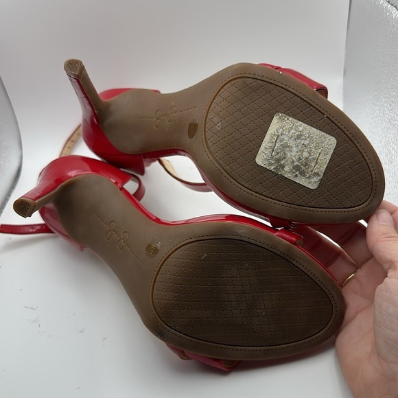 Jessica Simpson Womens Rayli 2 Stilettos Open Toe Evening Sandals 7 - Picture 5 of 5